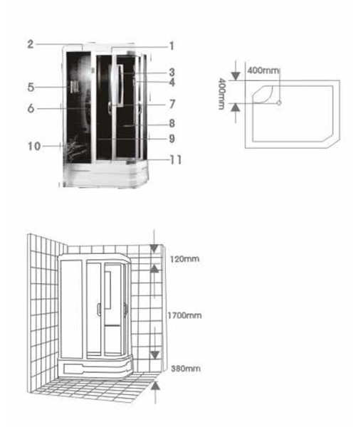 Shower room 2806