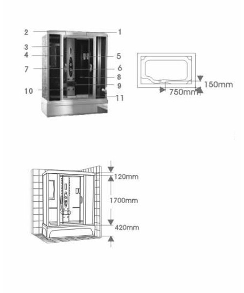 Shower room 2807