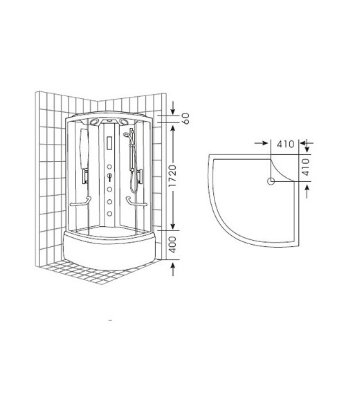 Shower room 8801G 8802G