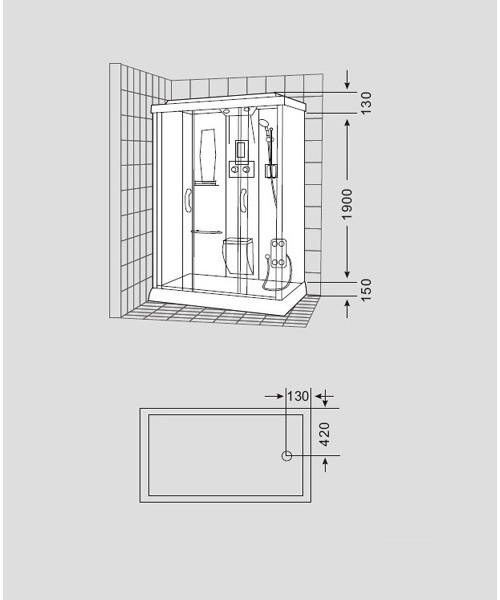 Shower room 8806