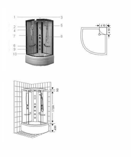 Shower room 8801 8802